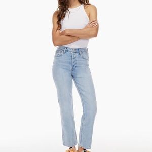 Denim Forum, The Arlo High Rise Straight 28L